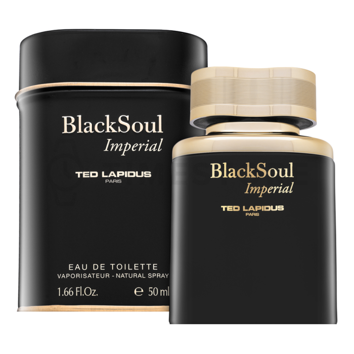 Ted Lapidus Black Soul Imperial Eau de Toilette férfiaknak 50 ml