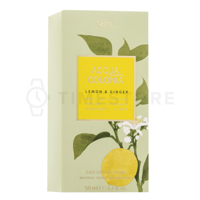 4711 Acqua Colonia Lemon & Ginger kolínska voda unisex 50 ml