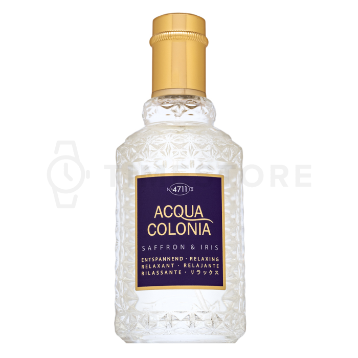 4711 Acqua Colonia Saffron & Iris kolínska voda unisex 50 ml