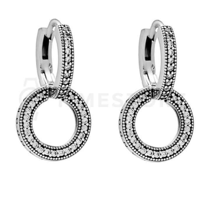 Náušnice Pandora Signature