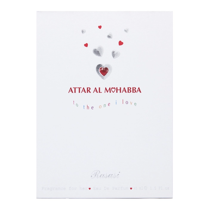 Rasasi Attar Al Mohabba Female parfémovaná voda pre ženy 45 ml