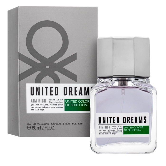 Benetton United Dreams Aim High Eau de Toilette bărbați 60 ml