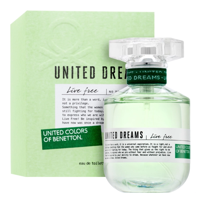 Benetton United Dreams Live Free toaletná voda pre ženy 50 ml
