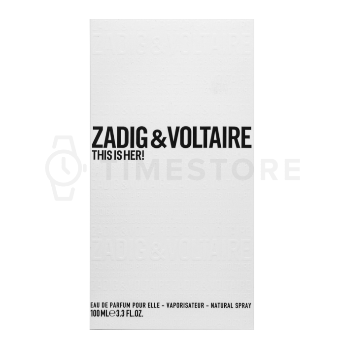 Zadig & Voltaire This is Her! parfémovaná voda pre ženy 100 ml