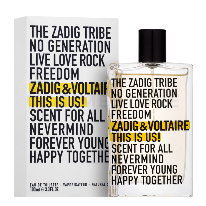 Zadig & Voltaire This is Us! toaletná voda unisex 100 ml
