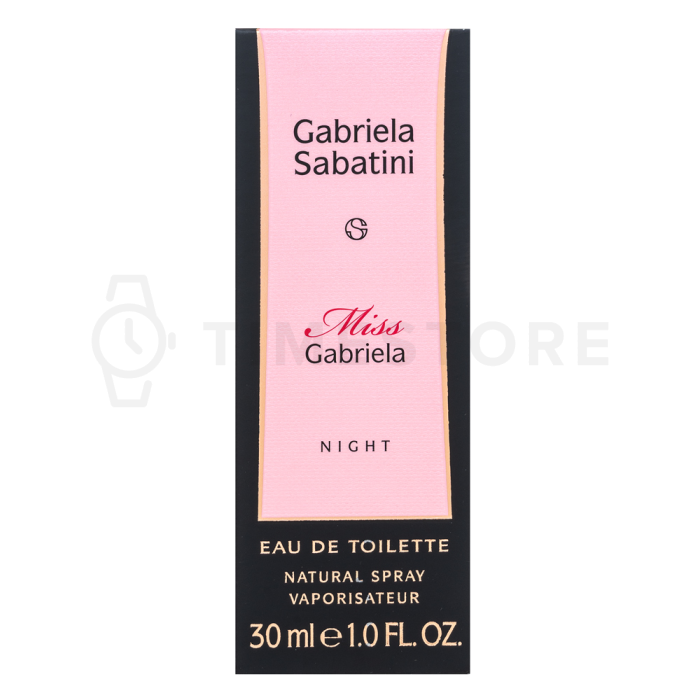 Gabriela Sabatini Miss Gabriela Night Eau de Toilette da donna 30 ml