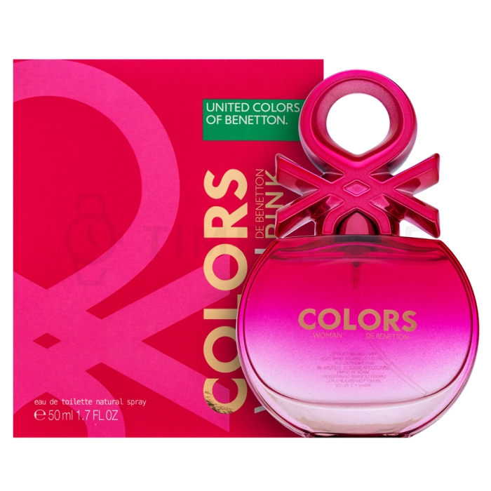 Benetton Colors de Benetton Pink Woman toaletná voda pre ženy 50 ml