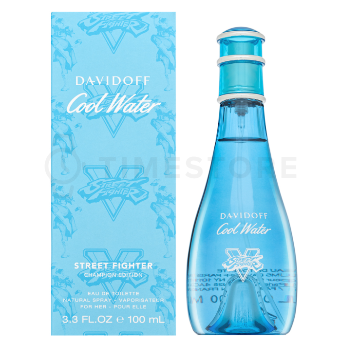 Davidoff Cool Water Street Fighter toaletná voda pre ženy 100 ml
