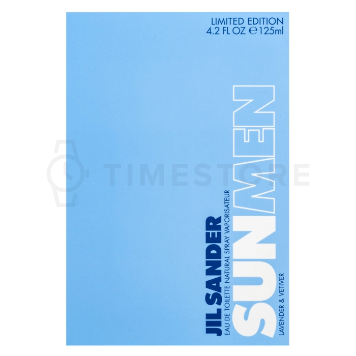 Jil Sander Sun Men Lavender & Vetiver toaletná voda pre mužov 125 ml