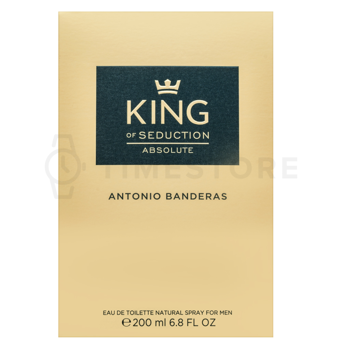 Antonio Banderas King Of Seduction Absolute toaletná voda pre mužov 200 ml