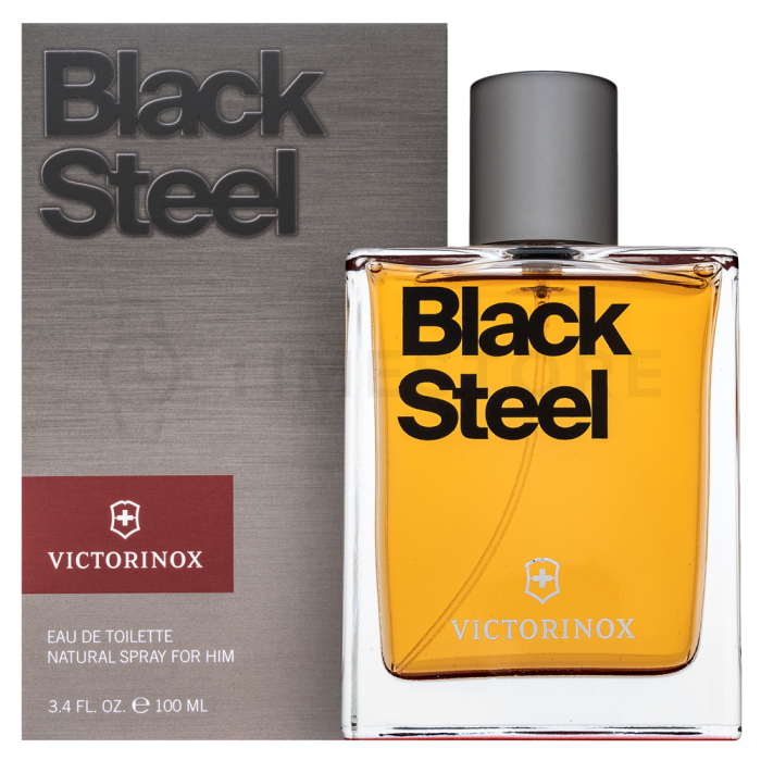 Swiss Army Black Steel toaletná voda pre mužov 100 ml