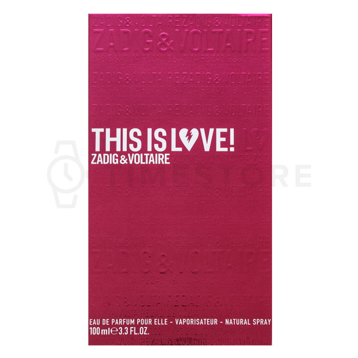 Zadig & Voltaire This is Love! for Her parfémovaná voda pre ženy 100 ml