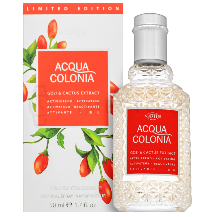 4711 Acqua Colonia Goji & Cactus kolínska voda unisex 50 ml