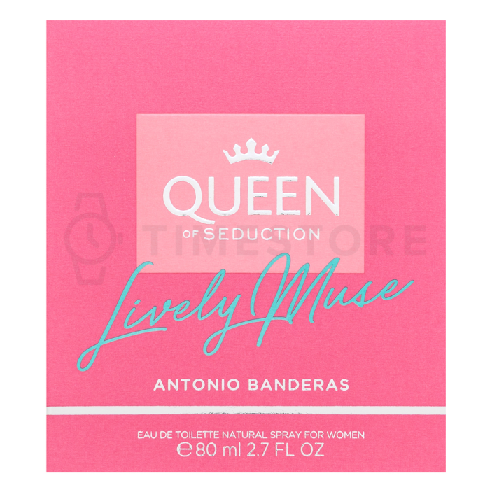Antonio Banderas Queen Of Seduction Lively Muse toaletná voda pre ženy 80 ml