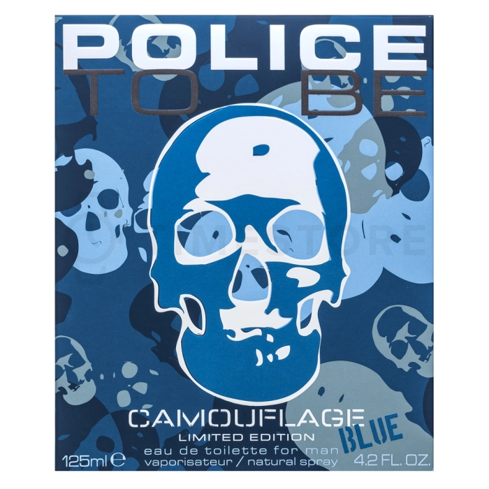 Police To Be Camouflage Blue Limited Edition toaletní voda pro muže 125 ml