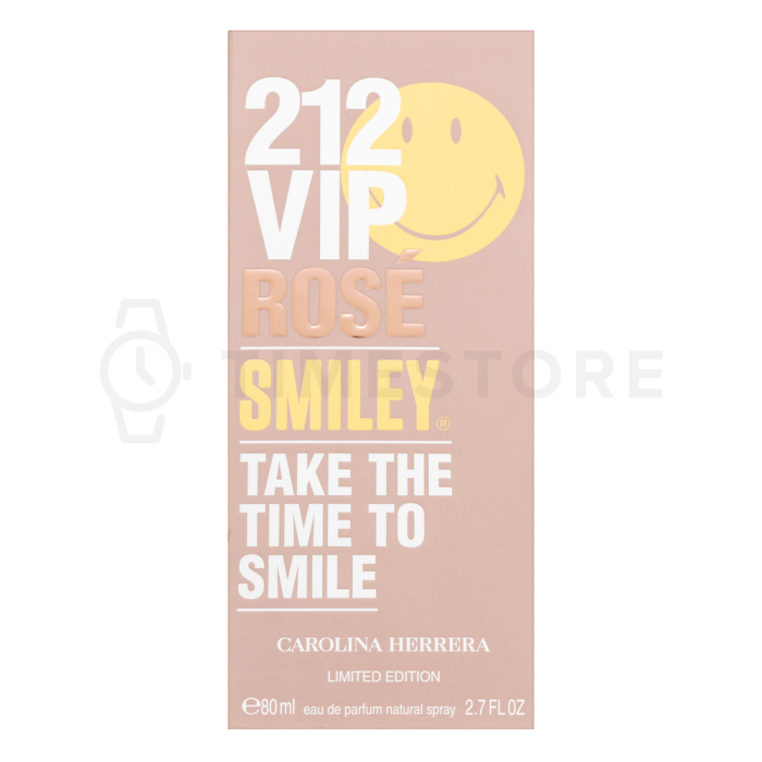 Carolina Herrera 212 VIP Rosé Smiley Limited Edition parfémovaná voda pre ženy 80 ml