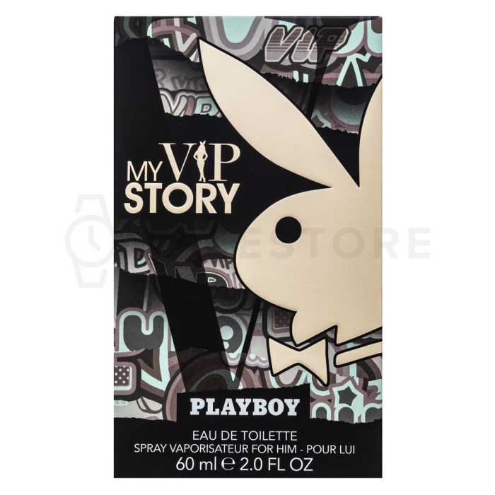 Playboy My VIP Story toaletná voda pre mužov 60 ml