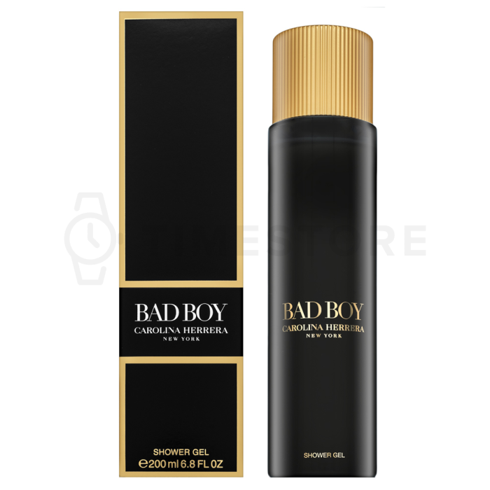 Carolina Herrera Bad Boy sprchový gél pre mužov 200 ml