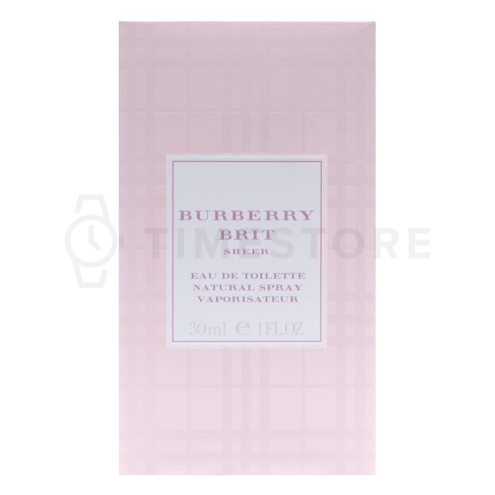 Burberry Brit Sheer toaletná voda pre ženy 30 ml