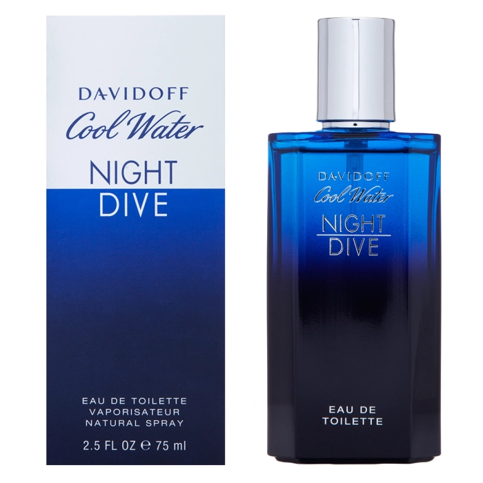 Davidoff Cool Water Night Dive toaletná voda pre mužov 75 ml