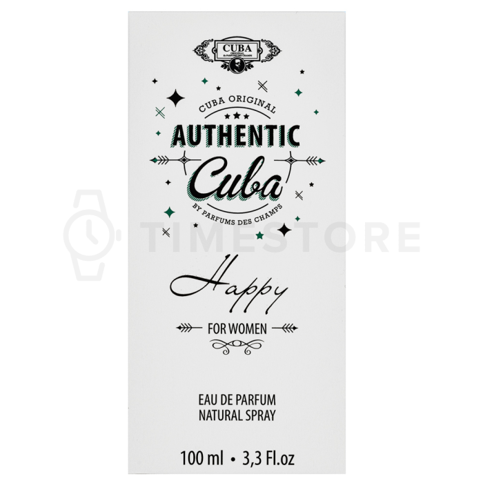 Cuba Authentic Happy parfémovaná voda pre ženy 100 ml