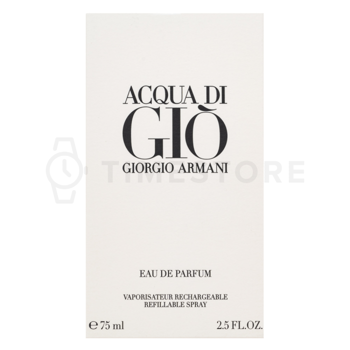 Armani (Giorgio Armani) Acqua di Gio Pour Homme - Refillable parfémovaná voda pre mužov Refillable 75 ml