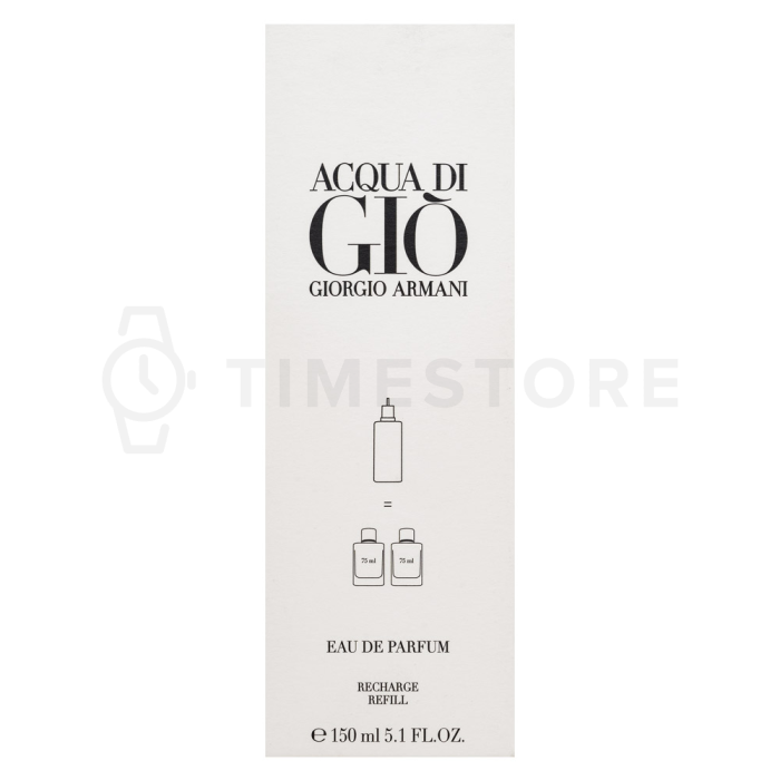 Armani (Giorgio Armani) Acqua di Gio Pour Homme - Refill parfémovaná voda pre mužov Refill 150 ml