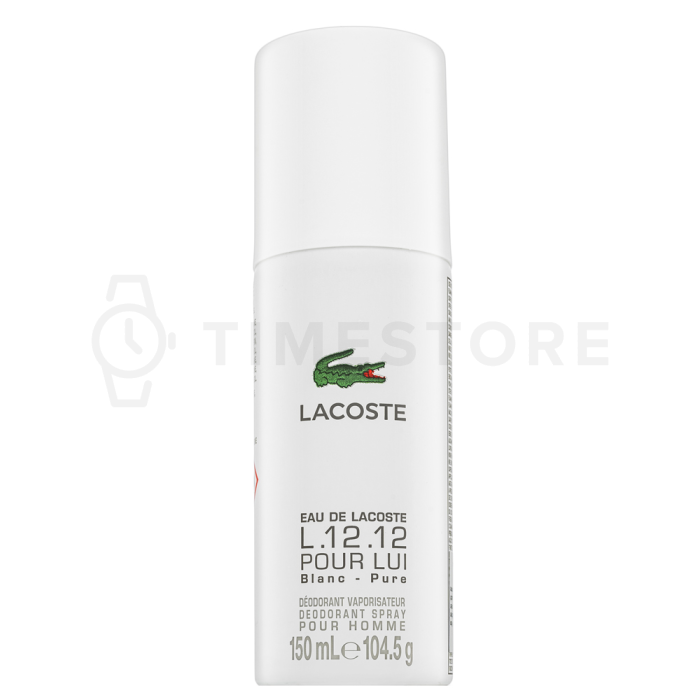 Lacoste Eau de Lacoste L.12.12. Blanc dezodorant z atomizerem dla mężczyzn 150 ml