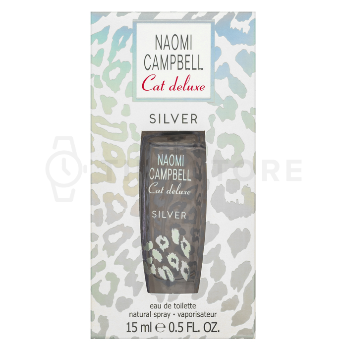 Naomi Campbell Cat Deluxe Silver Eau de Toilette femei 15 ml