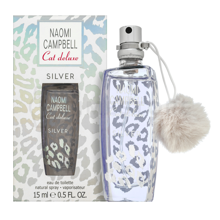 Naomi Campbell Cat Deluxe Silver Eau de Toilette femei 15 ml