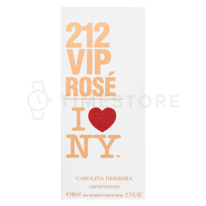 Carolina Herrera 212 VIP Rosé I Love NY Limited Edition parfumirana voda za ženske 80 ml