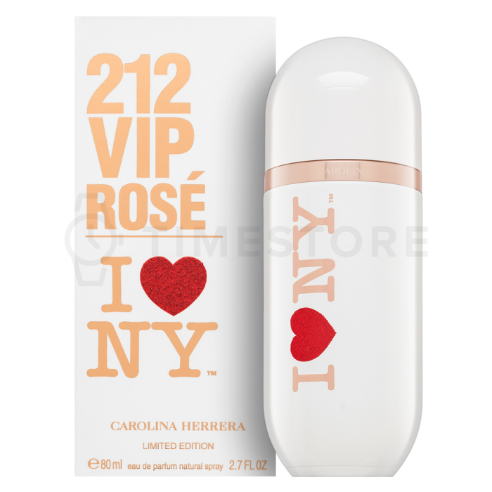Carolina Herrera 212 VIP Rosé I Love NY Limited Edition parfumirana voda za ženske 80 ml