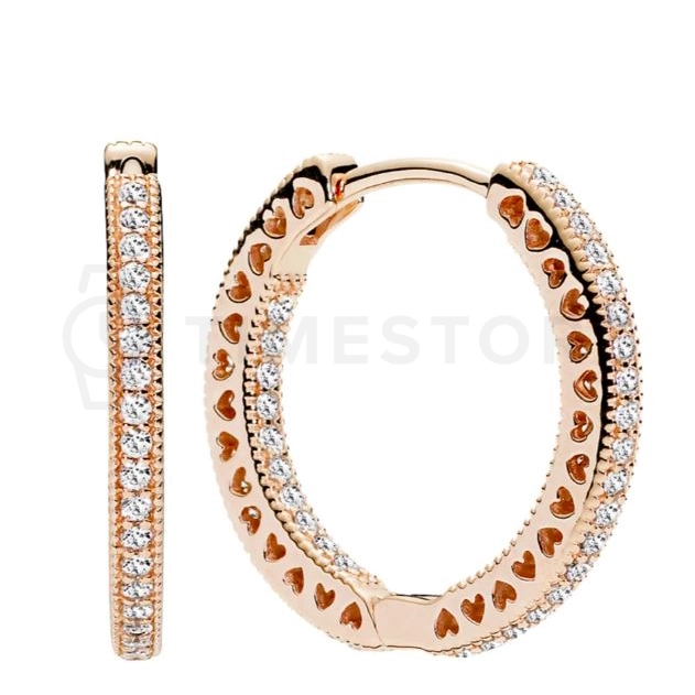 Náušnice Pandora Signature