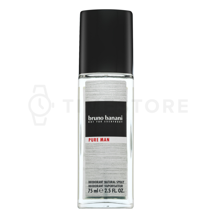 Bruno Banani Pure Man deodorant s rozprašovačom pre mužov 75 ml