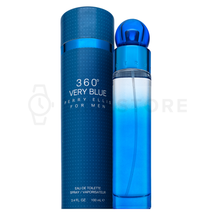 Perry Ellis 360° Very Blue For Men toaletní voda pro muže 100 ml
