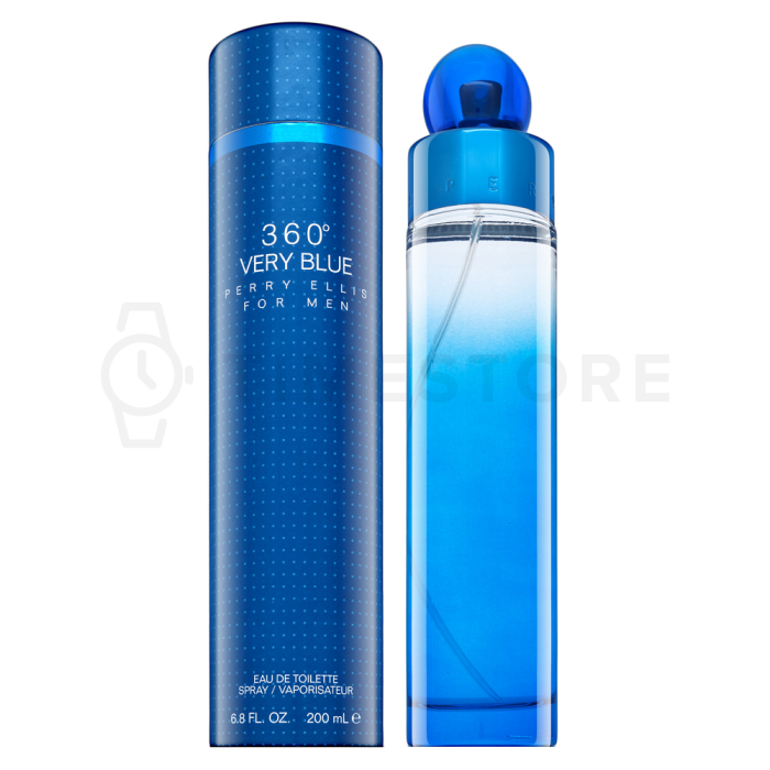 Perry Ellis 360° Very Blue For Men toaletná voda pre mužov 200 ml