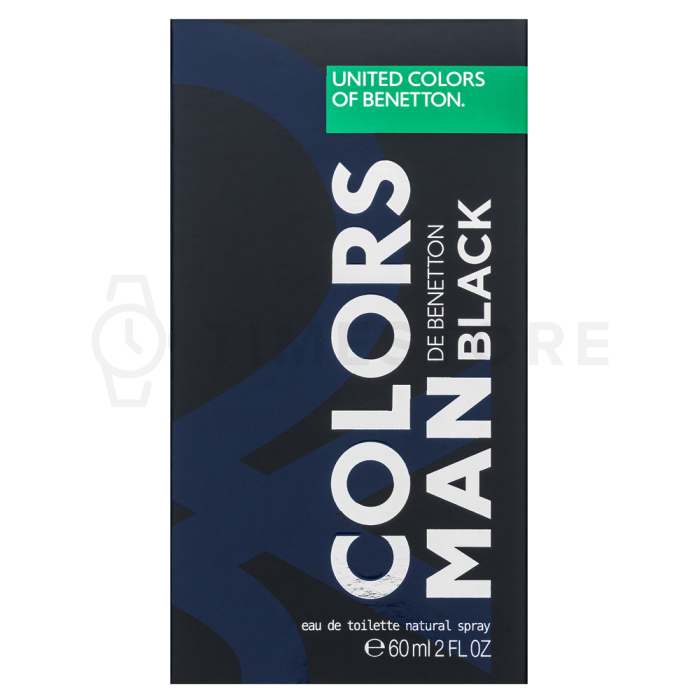 Benetton Colors de Benetton Man Black toaletná voda pre mužov 60 ml