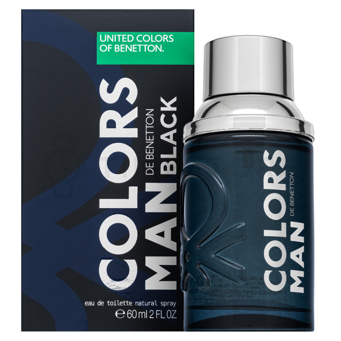 Benetton Colors de Benetton Man Black toaletná voda pre mužov 60 ml
