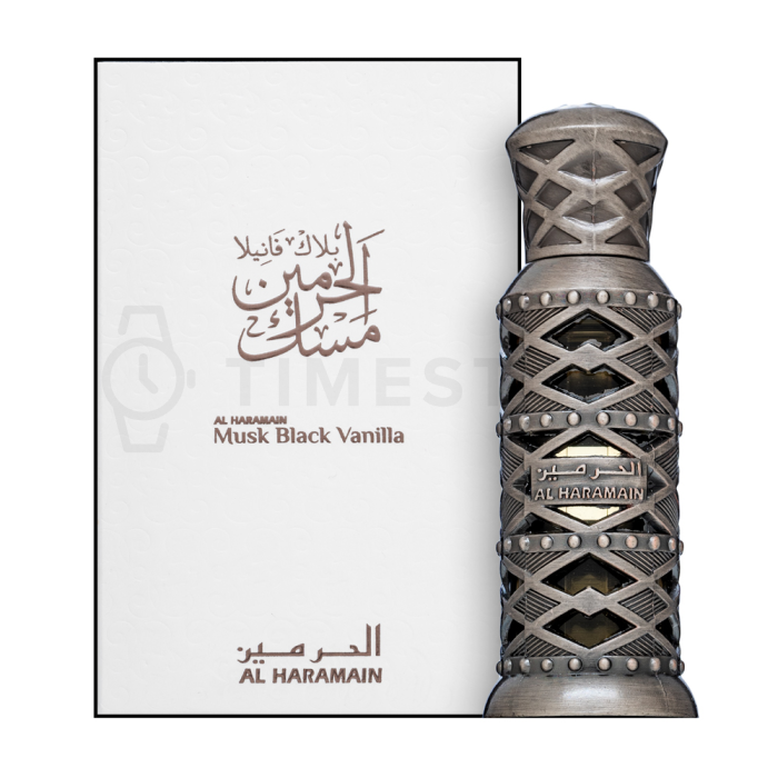 Al Haramain Musk Black Vanilla Parfémovaný olej unisex 12 ml