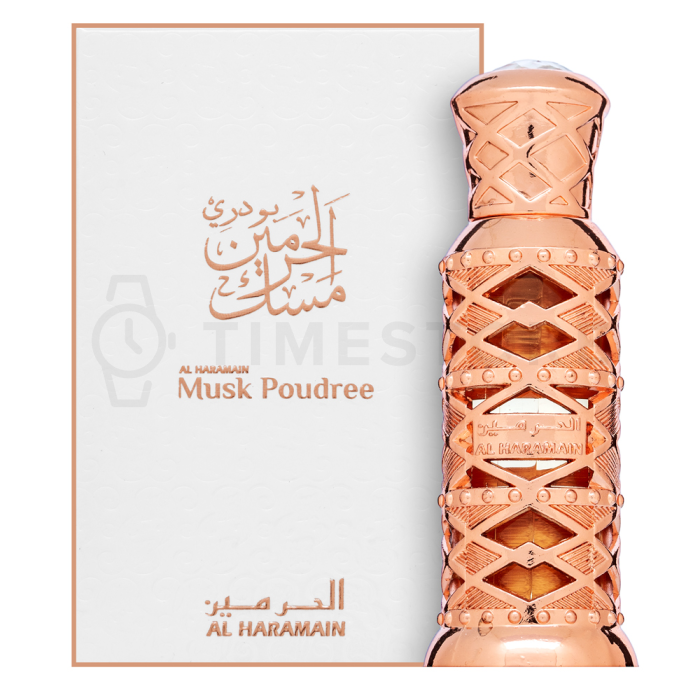 Al Haramain Musk Poudree Parfémovaný olej unisex 12 ml