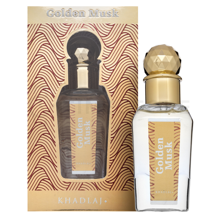 Khadlaj Golden Musk Parfémovaný olej unisex 15 ml