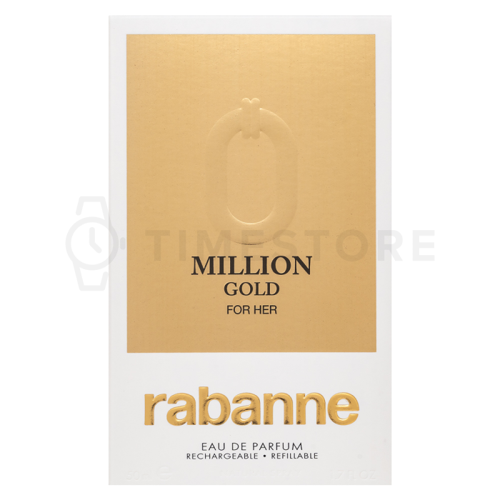 Paco Rabanne Million Gold parfémovaná voda pre ženy 50 ml