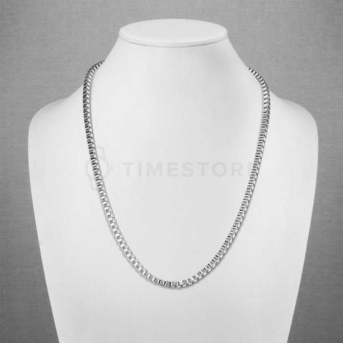 Retiazka z chirurgickej ocele lesklé hranaté očká