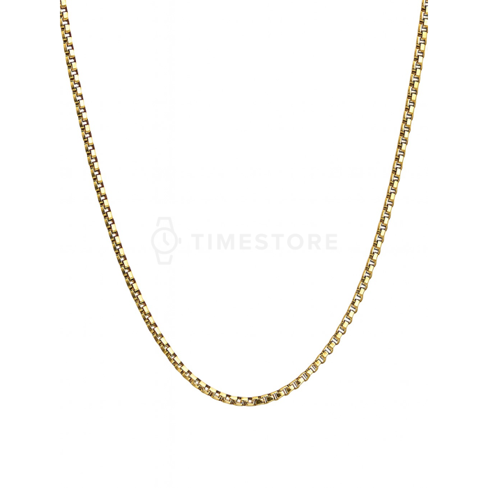 Retiazka z chirurgickej ocele so štvorcovým vzorom a karabínkovým zapínaním