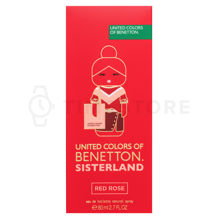 Benetton Sisterland Red Rose toaletná voda pre ženy 80 ml