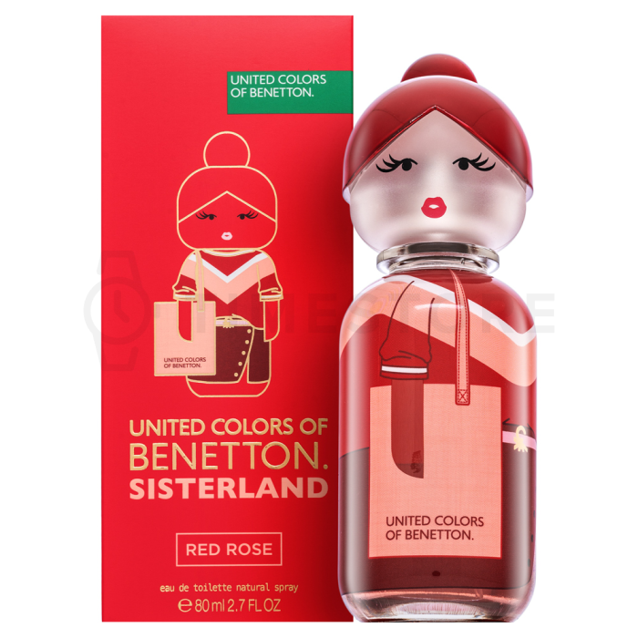 Benetton Sisterland Red Rose toaletná voda pre ženy 80 ml
