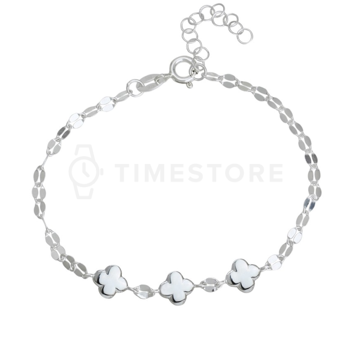 Stříbrný náramek s přívěsky