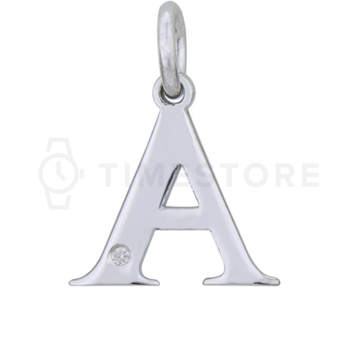 Strieborný prívesok s diamantom