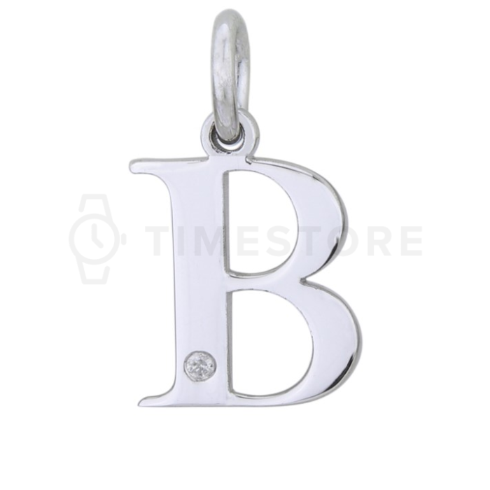 Strieborný prívesok s diamantom