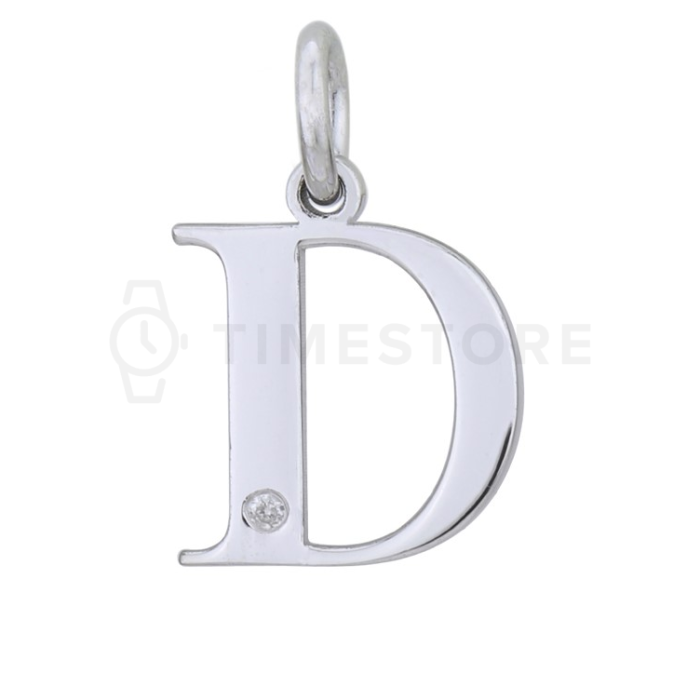 Strieborný prívesok s diamantom